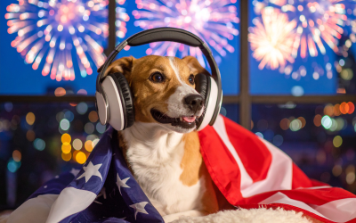 Independence Day Pet Anxiety: How Animal Communication Can Help Your Pet Through Fireworks